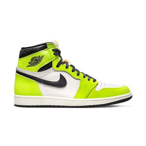 neon green nike air jordans